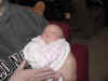 Deb holding Natalie