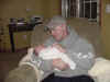 Natalie with Dad